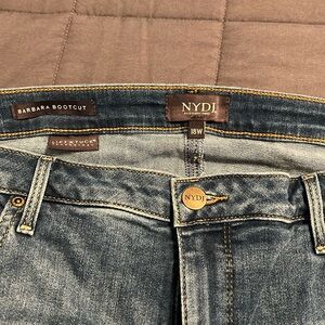 NYDJ jeans 18W boot, cut jeans